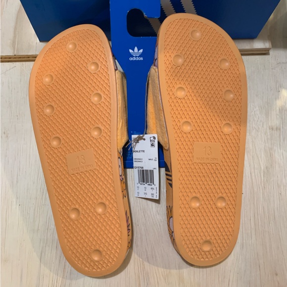 adidas x Kevin Lyons Adilette Premium Slides - Picture 8 of 9